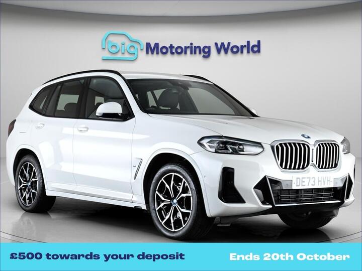 BMW X3 2.0 30e 12kWh M Sport Auto XDrive Euro 6 (s/s) 5dr