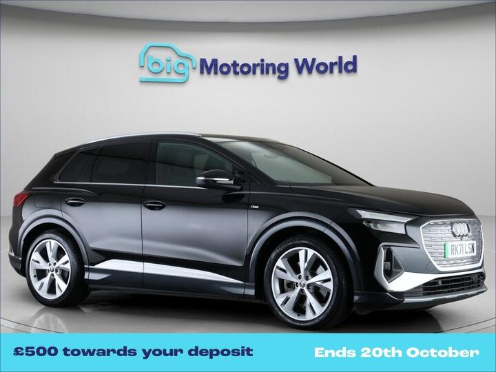 Audi Q4 E-tron 40 S Line Auto 5dr 82kWh