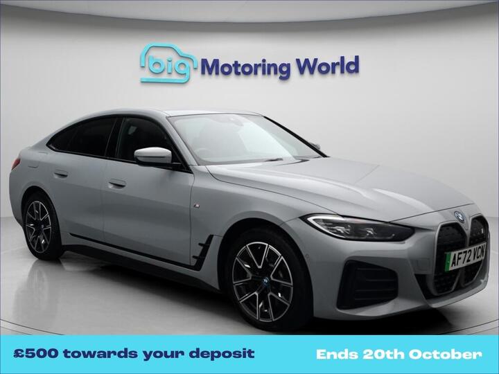 BMW I4 40 83.9kWh M Sport Gran Coupe Auto EDrive 5dr