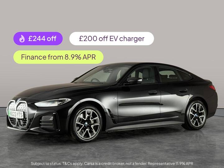 BMW I4 40 83.9kWh M Sport Gran Coupe Auto EDrive 5dr