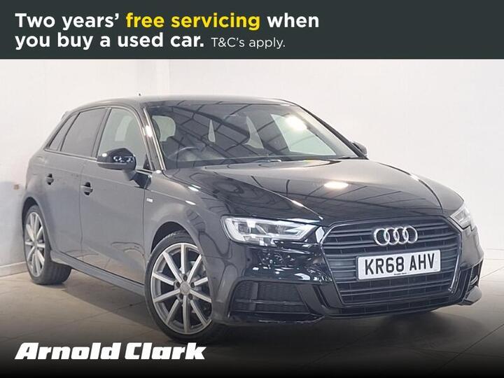 Audi A3 1.0 TFSI 30 Black Edition Sportback Euro 6 (s/s) 5dr