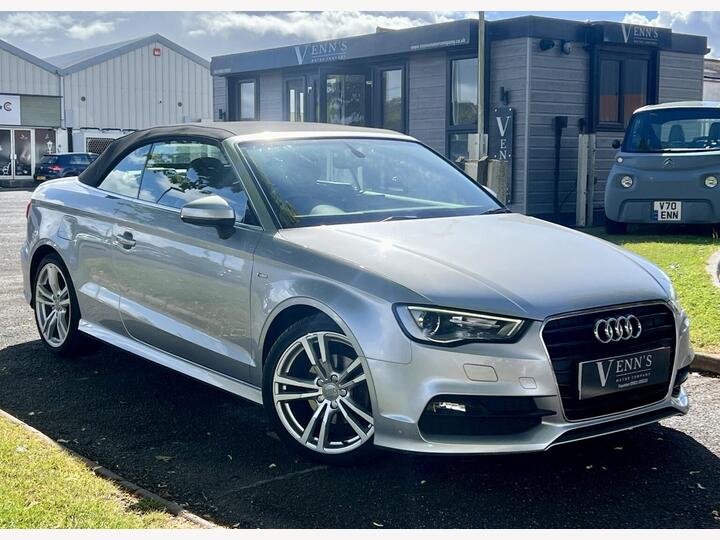 Audi A3 CABRIOLET 1.6 TDI S Line Euro 6 (s/s) 2dr (Nav)