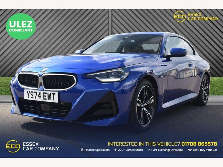 BMW 2 SERIES 2.0 220i M Sport Auto Euro 6 (s/s) 2dr