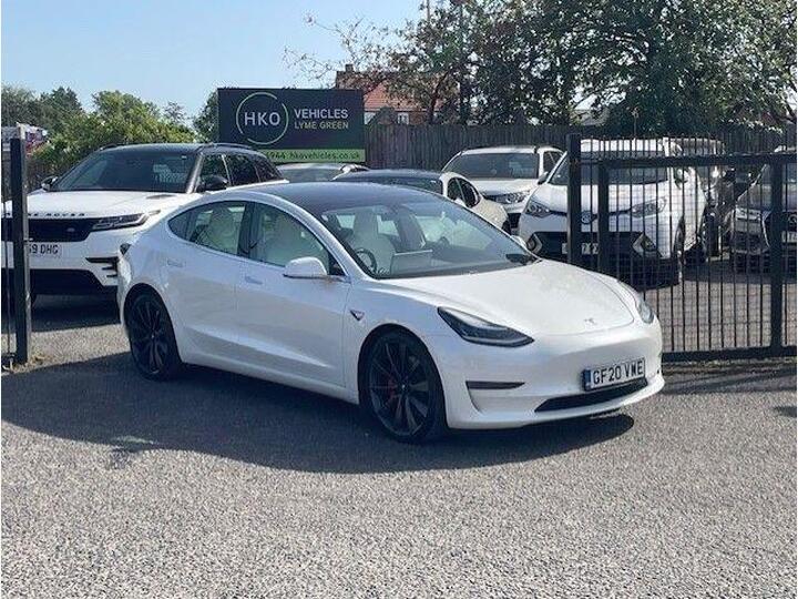 Tesla Model 3 (Dual Motor) Performance Auto 4WDE 4dr (Performance Upgrade)