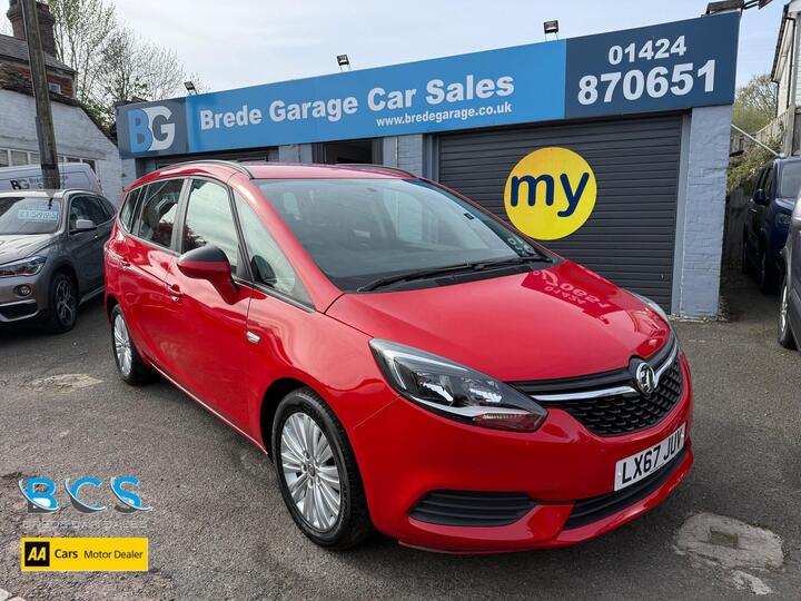 Vauxhall Zafira Tourer 1.4i Turbo Design Euro 6 5dr