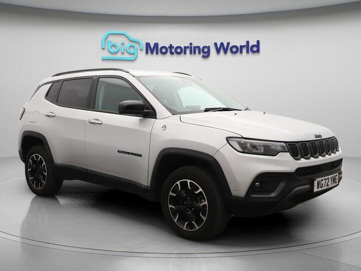 Jeep Compass 1.3 GSE T4 11.4kWh Trailhawk Auto 4xe Euro 6 (s/s) 5dr Jeep Compass 1.3 GSE T4 11.4kWh Trailhawk Auto 4xe Euro 6 (s/s) 5dr
