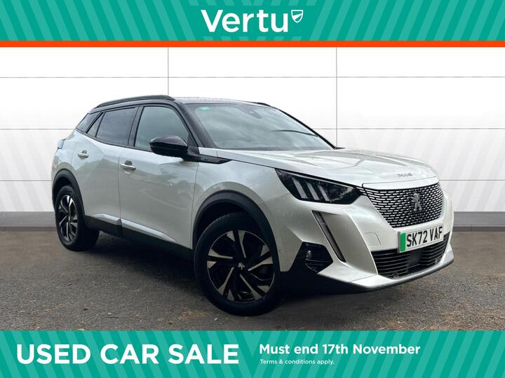 Peugeot 2008 50kWh GT Auto 5dr (7kW Charger)