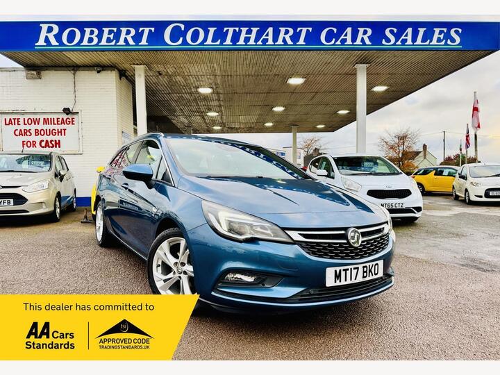 Vauxhall Astra 1.4i Turbo SRi Sports Tourer Auto Euro 6 (s/s) 5dr Vauxhall Astra 1.4i Turbo SRi Sports Tourer Auto Euro 6 (s/s) 5dr