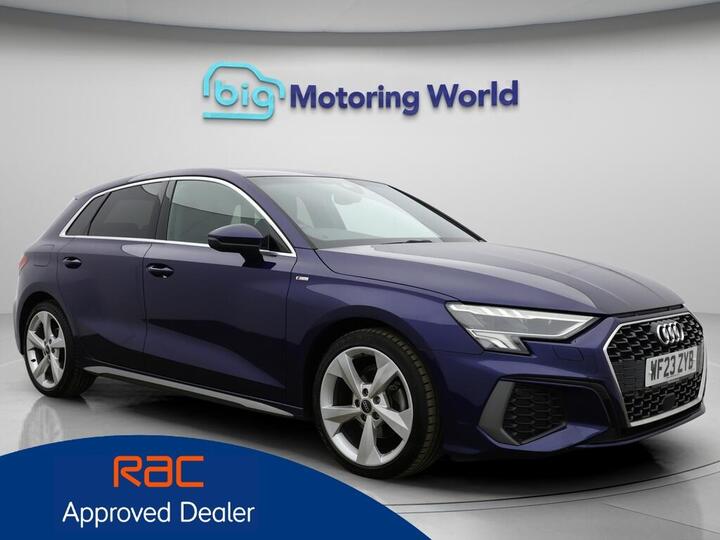 Audi A3 1.0 TFSI 30 S Line Sportback Euro 6 (s/s) 5dr