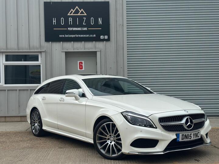 Mercedes-Benz CLS 3.0 CLS350d V6 AMG Line (Premium Plus) Shooting Brake G-Tronic+ Euro 6 (s/s) 5dr Mercedes-Benz CLS 3.0 CLS350d V6 AMG Line (Premium Plus) Shooting Brake G-Tronic+ Euro 6 (s/s) 5dr