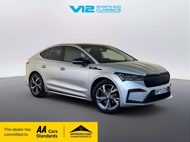 Skoda Enyaq IV 82kWh 80 SportLine Plus Coupe Auto 5dr (DC125kW)