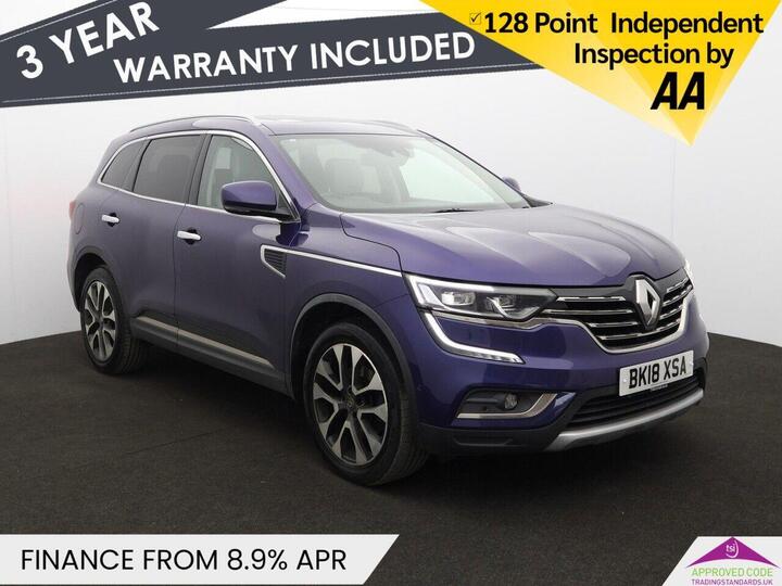 Renault KOLEOS 2.0 DCi Signature Nav X-Trn A7 4WD Euro 6 (s/s) 5dr Renault KOLEOS 2.0 DCi Signature Nav X-Trn A7 4WD Euro 6 (s/s) 5dr