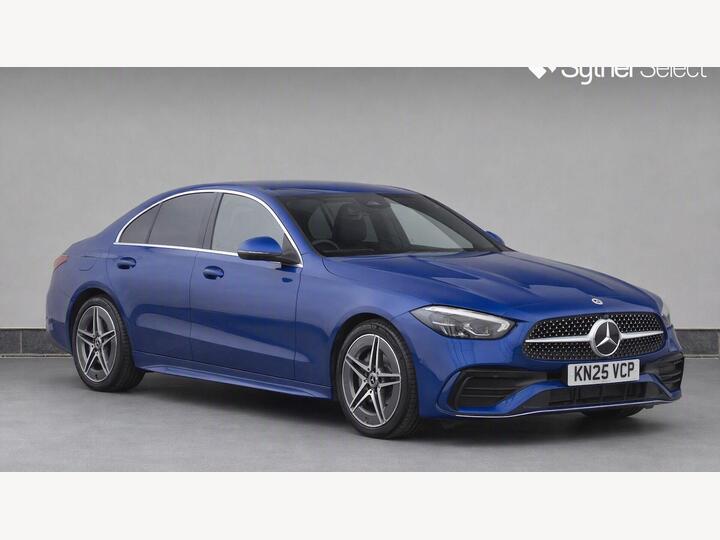 Mercedes-Benz C Class 1.5 C200h MHEV AMG Line G-Tronic+ Euro 6 (s/s) 4dr