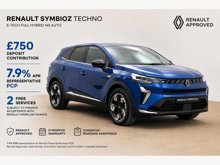 Renault Symbioz 1.6 E-TECH Techno Auto Euro 6 (s/s) 5dr