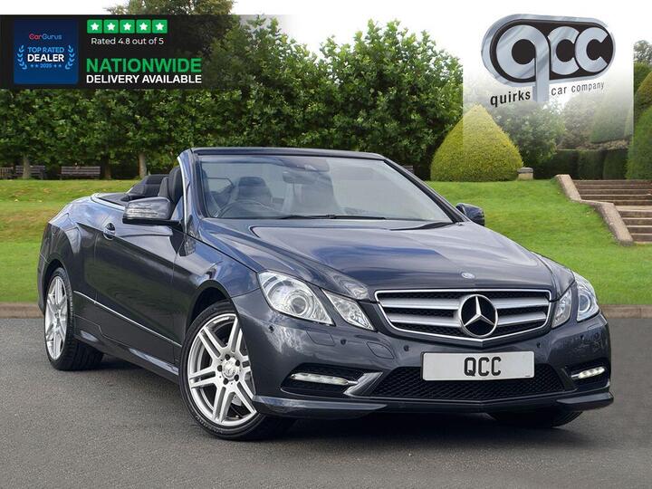 Mercedes-Benz E Class 2.1 E250 CDI BlueEfficiency Sport Cabriolet G-Tronic+ Euro 5 (s/s) 2dr