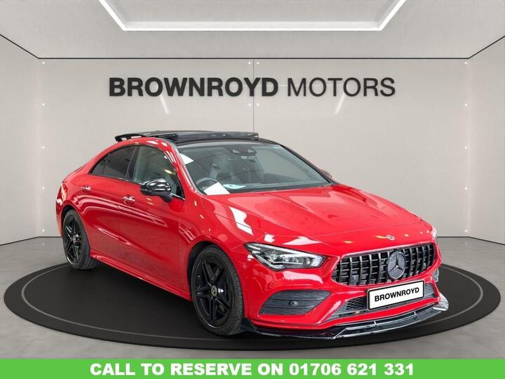 Mercedes-Benz CLA 2.0 CLA220 AMG Line (Premium Plus) Coupe 7G-DCT Euro 6 (s/s) 4dr Mercedes-Benz CLA 2.0 CLA220 AMG Line (Premium Plus) Coupe 7G-DCT Euro 6 (s/s) 4dr