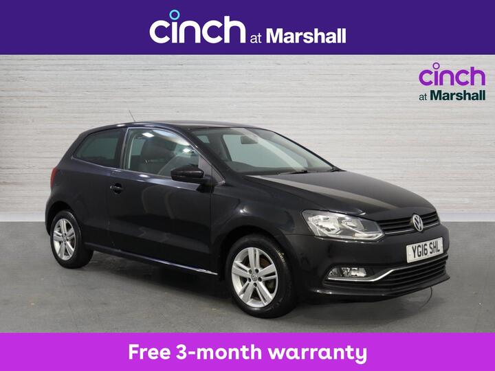 Volkswagen Polo 1.0 BlueMotion Tech Match Euro 6 (s/s) 3dr