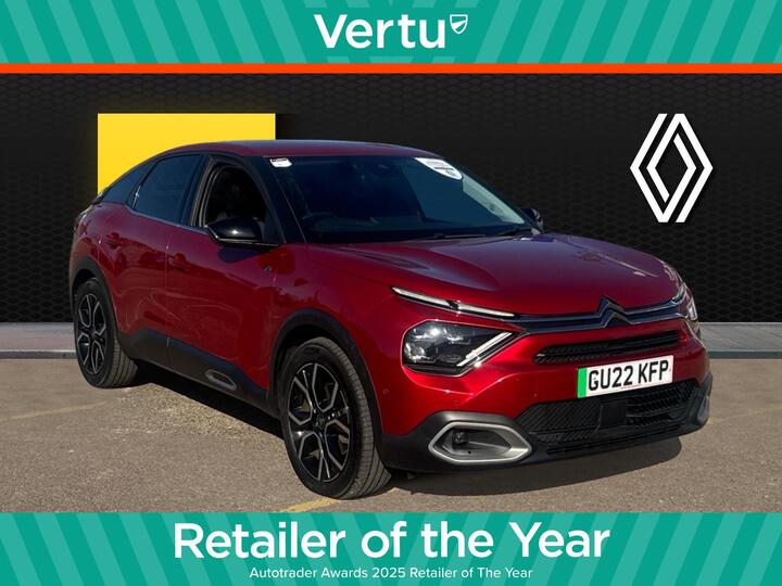 Citroen E-C4 50kWh Shine Plus Auto 5dr (7.4kW Charger)