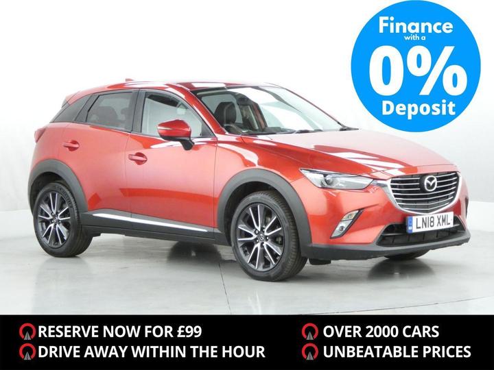 Mazda CX-3 1.5 SKYACTIV-D Sport Nav Euro 6 (s/s) 5dr