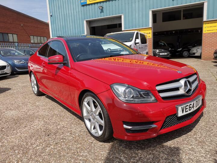 Mercedes-Benz C Class 2.1 C220 CDI AMG Sport Edition G-Tronic+ Euro 5 (s/s) 2dr