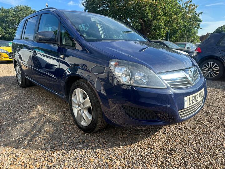 Vauxhall Zafira 1.6 16V Exclusiv Euro 5 5dr