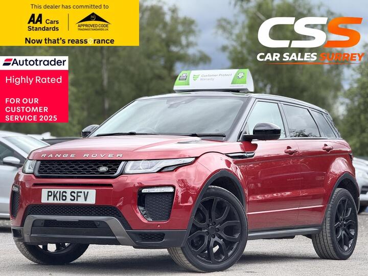 Land Rover Range Rover Evoque 2.0 TD4 HSE Dynamic Auto 4WD Euro 6 (s/s) 5dr