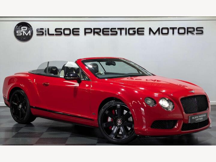 Bentley CONTINENTAL 4.0 V8 GTC S Auto 4WD Euro 6 2dr Bentley CONTINENTAL 4.0 V8 GTC S Auto 4WD Euro 6 2dr