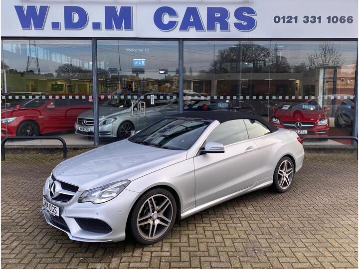 Mercedes-Benz E Class 2.1 E220 CDI AMG Sport Cabriolet G-Tronic+ Euro 5 (s/s) 2dr