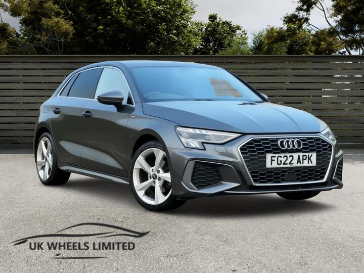 Audi A3 1.0 TFSI 30 S Line Sportback S Tronic Euro 6 (s/s) 5dr