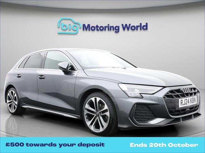 Audi A3 1.5 TFSI 35 S Line Sportback S Tronic Euro 6 (s/s) 5dr