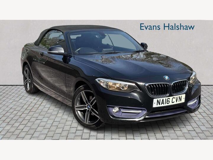BMW 2 SERIES DIESEL CONVERTIBLE 2.0 218d Sport Euro 6 (s/s) 2dr