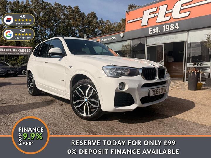 BMW X3 2.0 20d M Sport Auto XDrive Euro 6 (s/s) 5dr