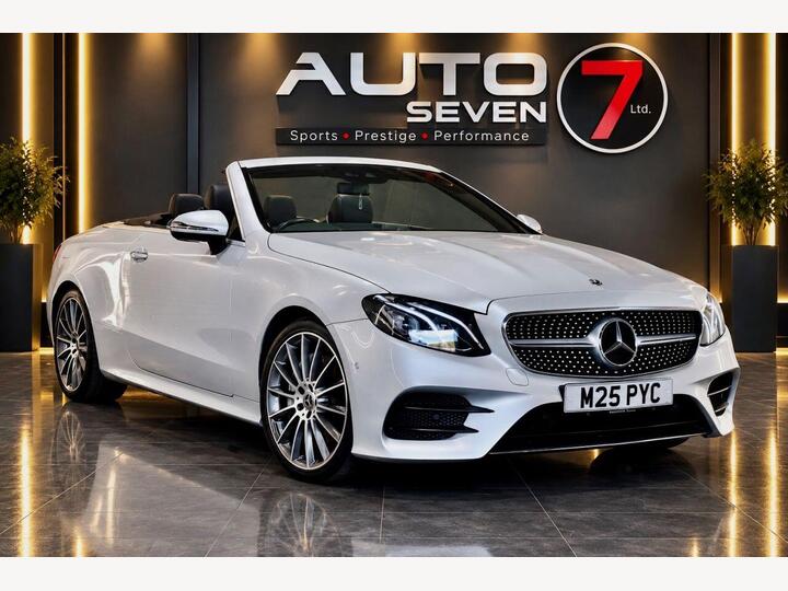 Mercedes-Benz E CLASS 3.0 E350d V6 AMG Line (Premium) Cabriolet G-Tronic+ 4MATIC Euro 6 (s/s) 2dr