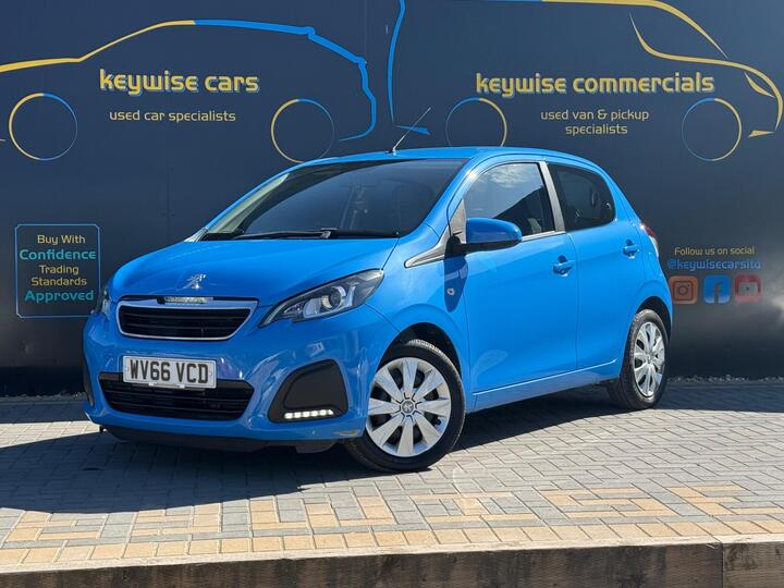 Peugeot 108 1.0 Active 2 Tronic Euro 6 5dr Peugeot 108 1.0 Active 2 Tronic Euro 6 5dr