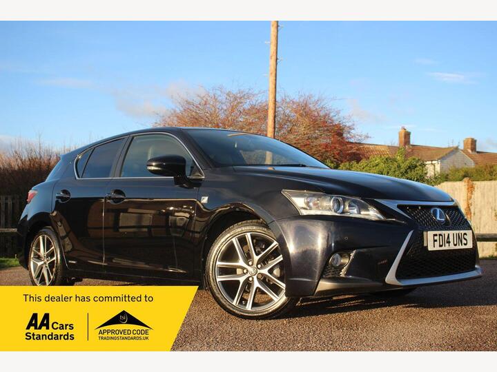 Lexus CT 1.8 200h F Sport CVT Euro 6 (s/s) 5dr