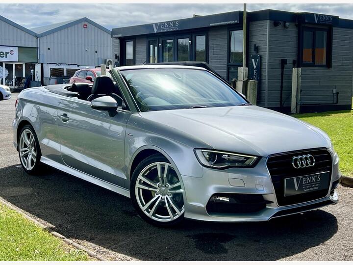 Audi A3 CABRIOLET 1.6 TDI S Line Euro 6 (s/s) 2dr (Nav) Audi A3 CABRIOLET 1.6 TDI S Line Euro 6 (s/s) 2dr (Nav)