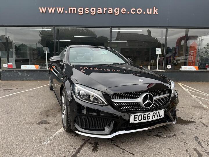 Mercedes-Benz C Class 2.0 C200 AMG Line (Premium Plus) Cabriolet G-Tronic+ Euro 6 (s/s) 2dr