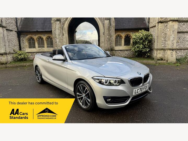 BMW 2 Series 2.0 218d Sport Auto Euro 6 (s/s) 2dr