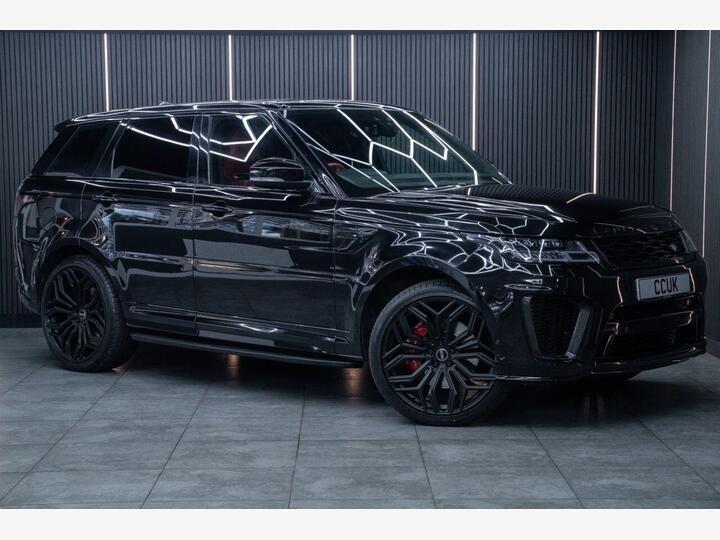 Land Rover RANGE ROVER SPORT 5.0 P575 V8 SVR Auto 4WD Euro 6 (s/s) 5dr Land Rover RANGE ROVER SPORT 5.0 P575 V8 SVR Auto 4WD Euro 6 (s/s) 5dr