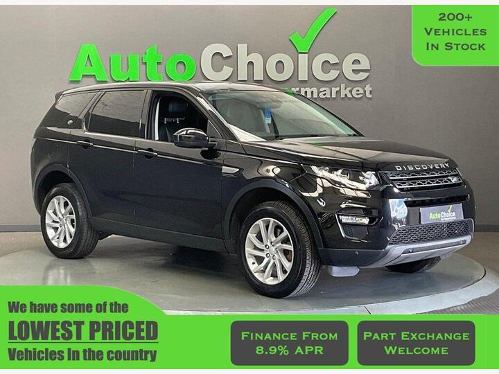 Land Rover DISCOVERY SPORT 2.0 TD4 SE Tech Auto 4WD Euro 6 (s/s) 5dr