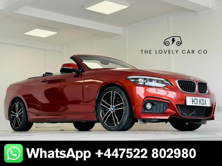 BMW 2 SERIES 1.5 218i M Sport Euro 6 (s/s) 2dr BMW 2 SERIES 1.5 218i M Sport Euro 6 (s/s) 2dr