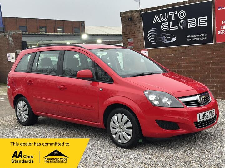 Vauxhall Zafira 1.6 16V Exclusiv Euro 5 5dr