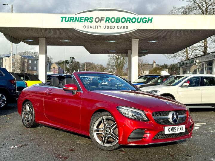 Mercedes-Benz C-CLASS 2.0 C220d AMG Line (Premium) Cabriolet G-Tronic+ Euro 6 (s/s) 2dr