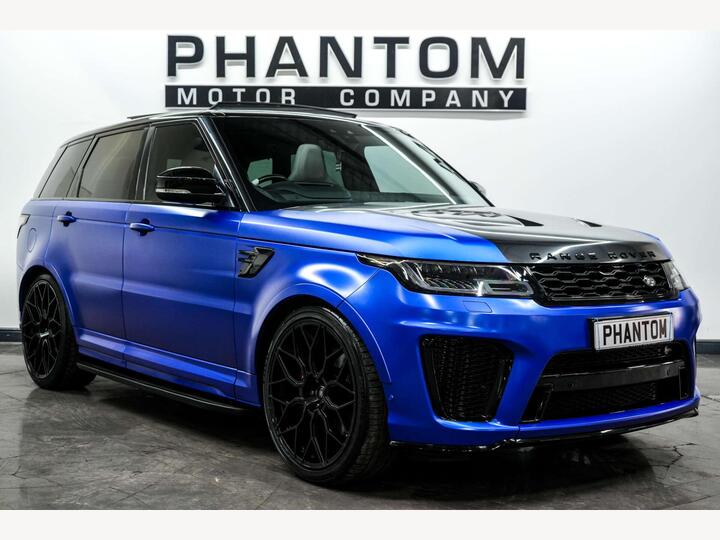 Land Rover Range Rover Sport 5.0 P575 V8 SVR Auto 4WD Euro 6 (s/s) 5dr Land Rover Range Rover Sport 5.0 P575 V8 SVR Auto 4WD Euro 6 (s/s) 5dr