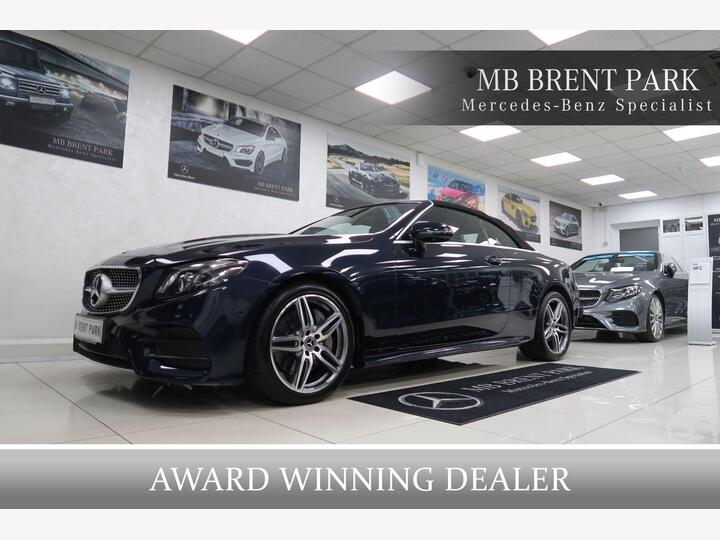 Mercedes-Benz E Class 2.0 E300 AMG Line (Premium) Cabriolet G-Tronic+ Euro 6 (s/s) 2dr