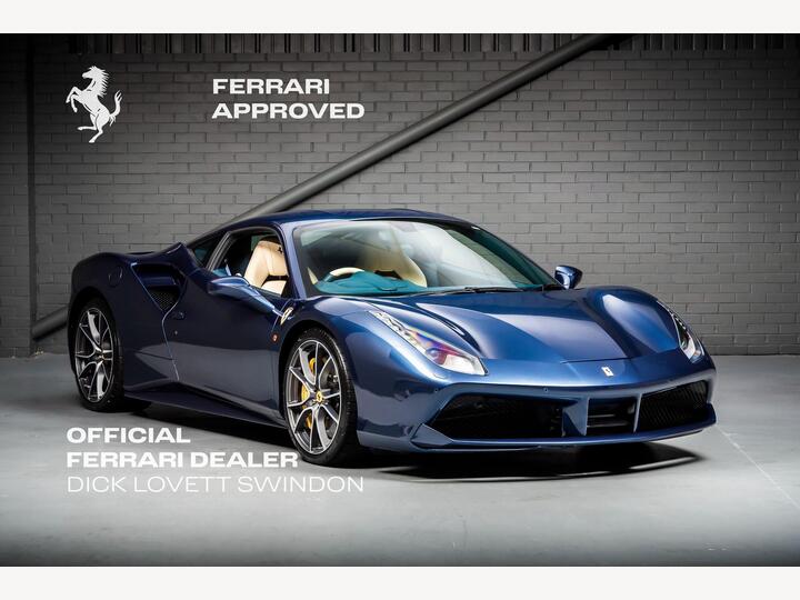 Ferrari 488 3.9T V8 GTB F1 DCT Euro 6 (s/s) 2dr