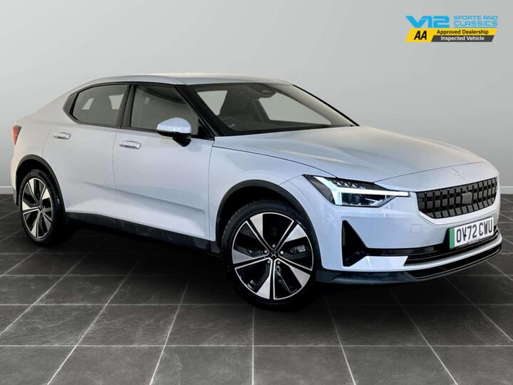 Polestar Polestar 2 Single Motor 69kWh Standard Range Fastback Auto FWD 5dr Polestar Polestar 2 Single Motor 69kWh Standard Range Fastback Auto FWD 5dr