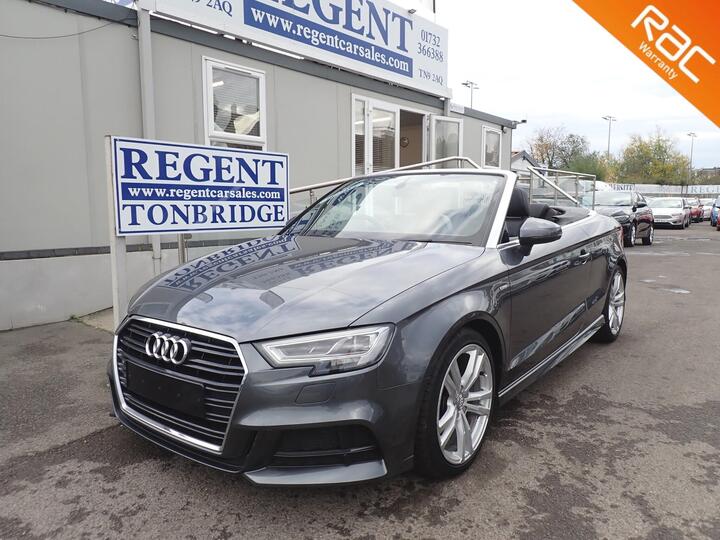 Audi A3 Cabriolet 1.4 TFSI CoD S Line S Tronic Euro 6 (s/s) 2dr