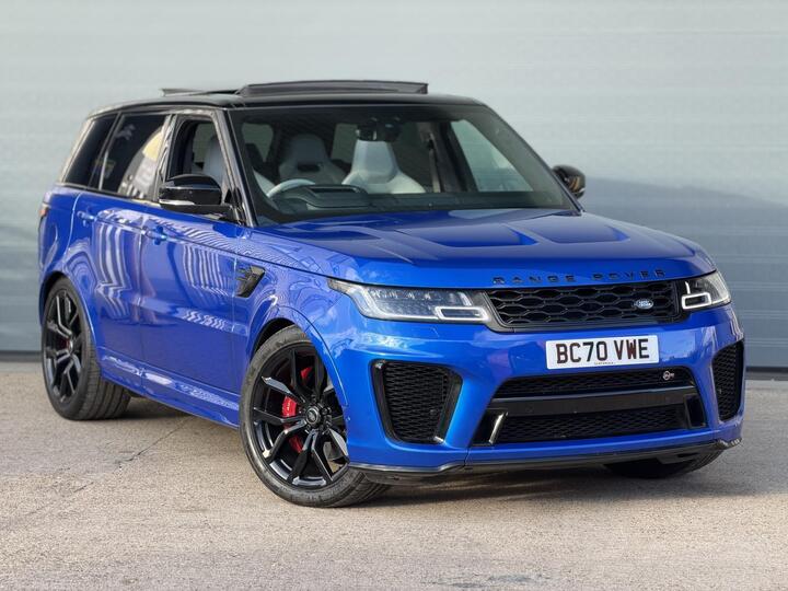 Land Rover Range Rover Sport 5.0 P575 V8 SVR Auto 4WD Euro 6 (s/s) 5dr Land Rover Range Rover Sport 5.0 P575 V8 SVR Auto 4WD Euro 6 (s/s) 5dr