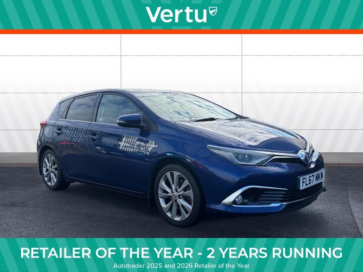 Toyota Auris 1.8 VVT-h Excel CVT Euro 6 (s/s) 5dr (Safety Sense)